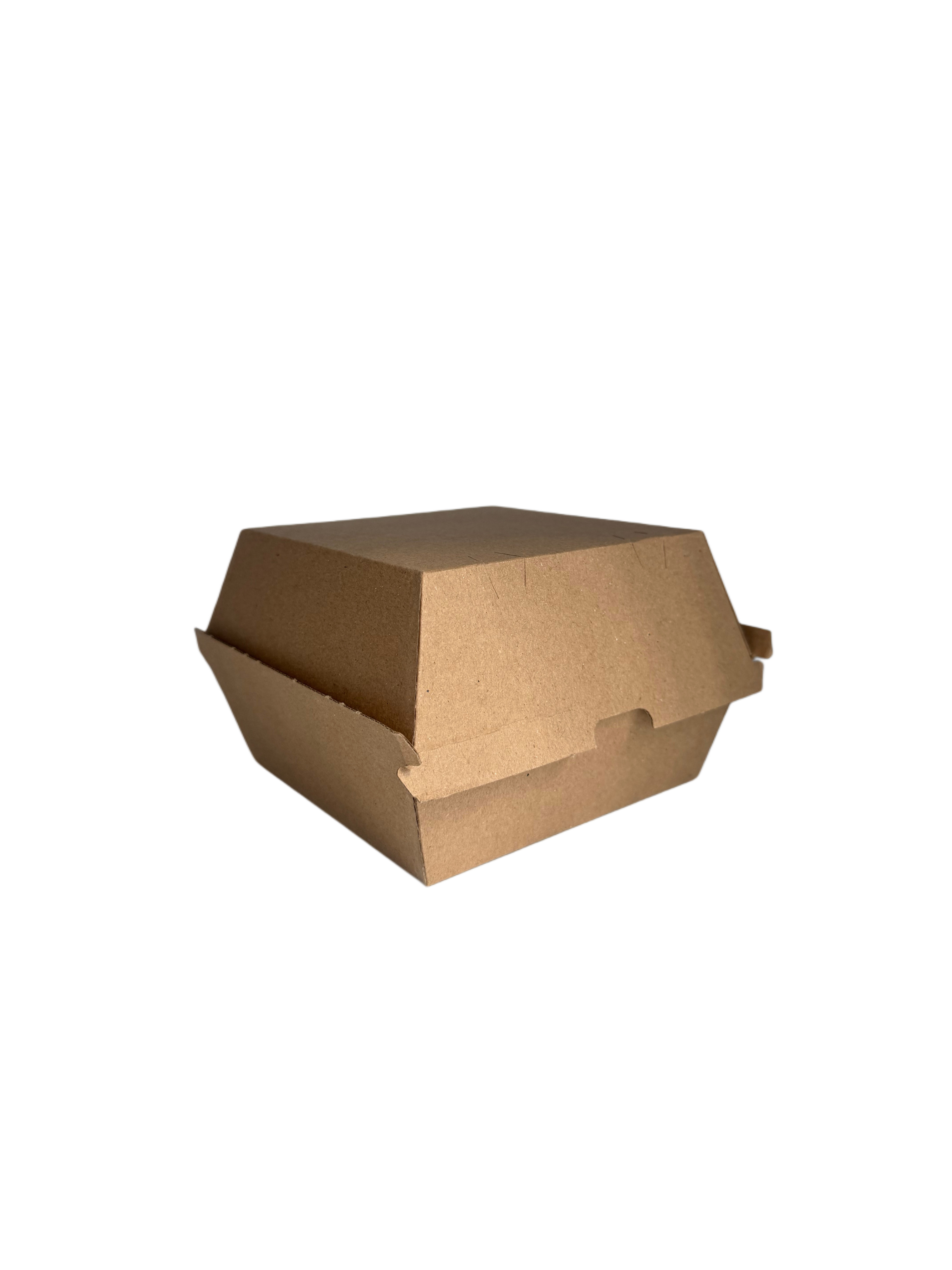 Burgerbox 11,5 x 10,5 x 8 cm, (L) Braun
