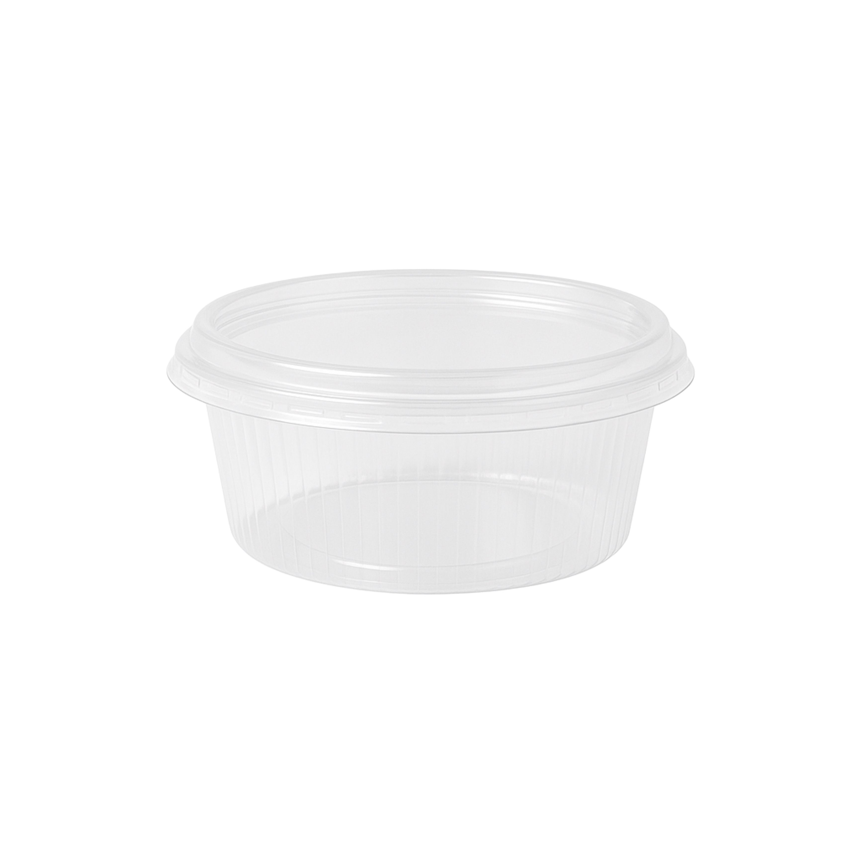 Feinkostbecher 250 ml rund, Verpackungsbecher mit Deckel PP
