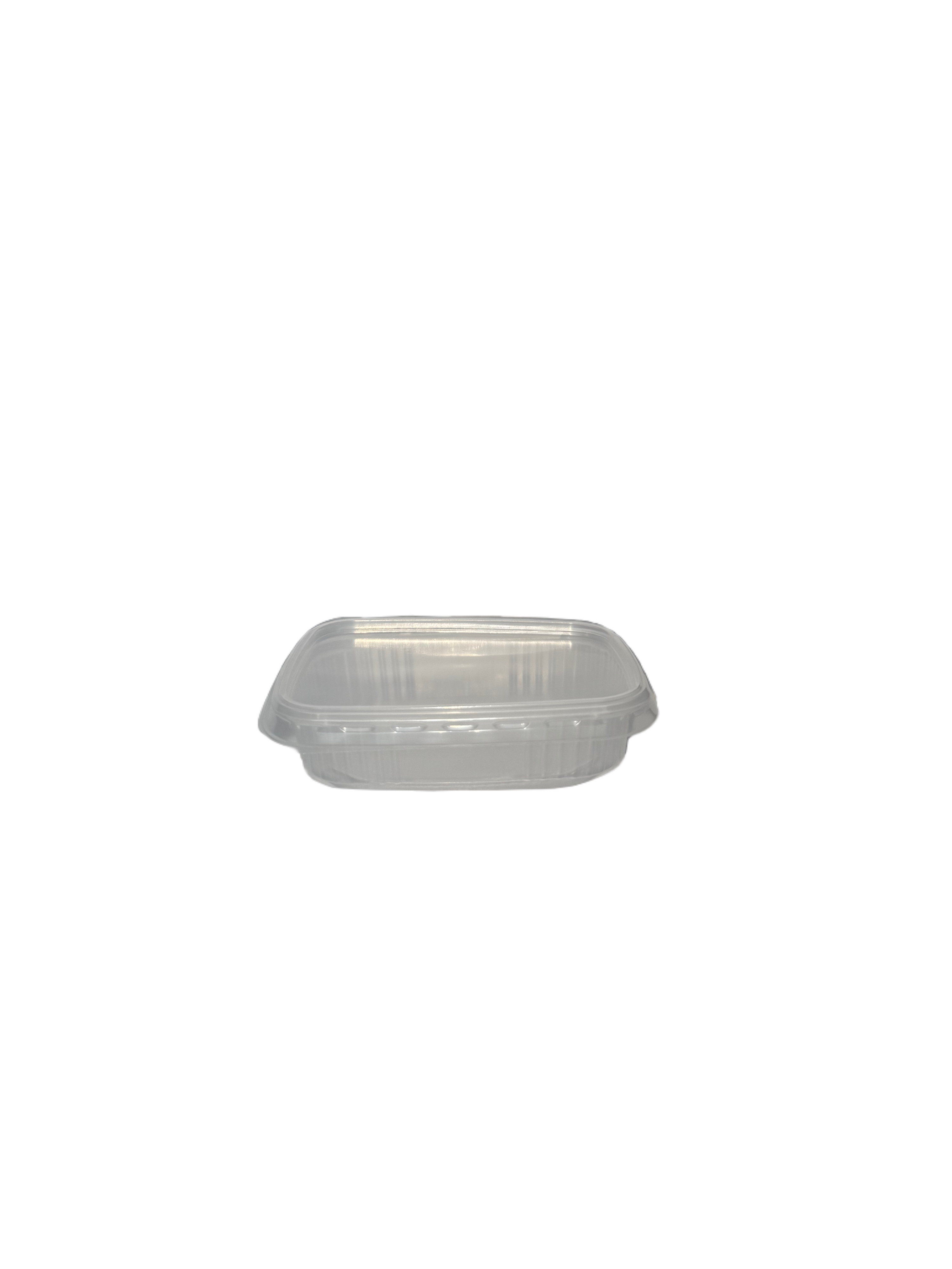 Feinkostbecher 125 ml eckig, Verpackungsbecher mit Deckel PP